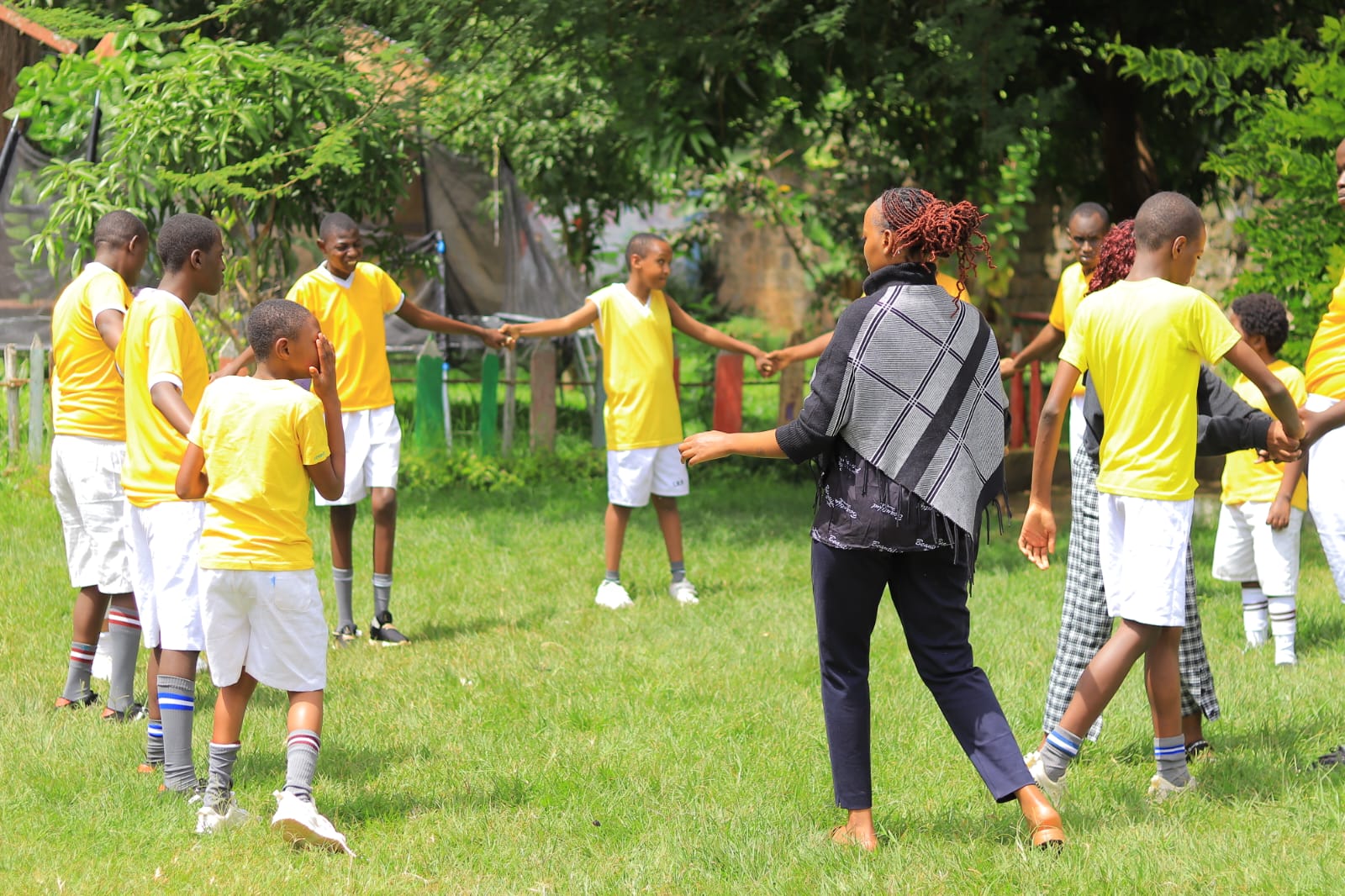 Students at Shakemu Gardens School